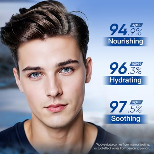 Easilydays Men's Oil-Control Face Moisturizer - Deep Hydrating & Non-Greasy