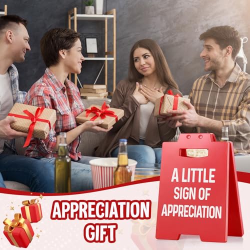 Thank You Appreciation Sign for Coworkers & Employees | Compact A-Frame Decor