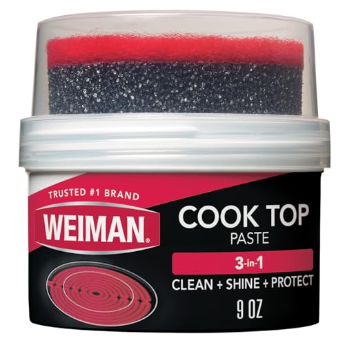 Weiman Cooktop Cleaner Paste for Glass & Ceramic Ranges