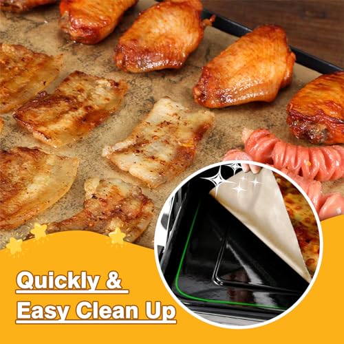 100pcs Non-Stick Parchment Paper Liners for Midea Air Fryer