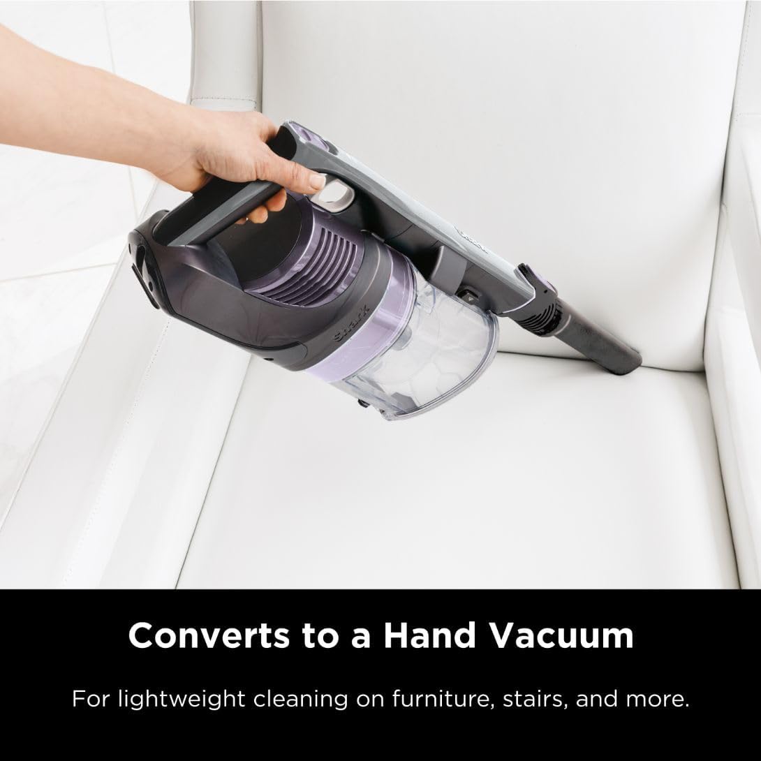 Shark Rocket Cordless Stick Vacuum - Lightweight 7.5 lbs | Blue Iris (Renewed)