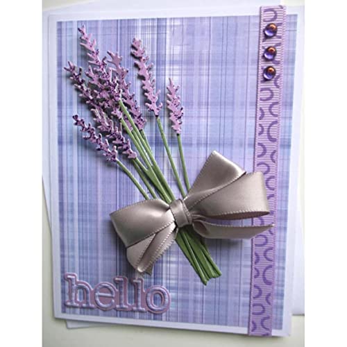 Lavender Bouquet Metal Cutting Dies for Card Making & Scrapbooking