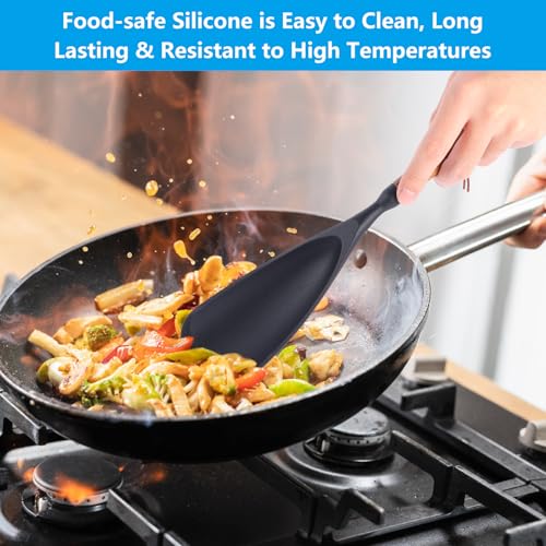 Kunovo Silicone Spatula Spoon Set - Premium Kitchen Utensil