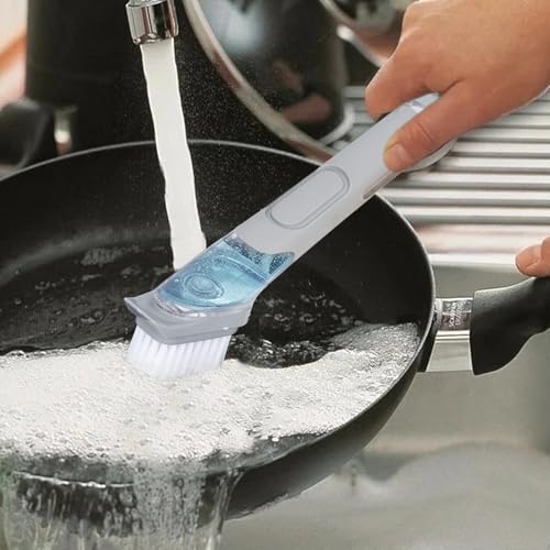 Dish Brush Refills for Scrub Daddy Dish Wand, 2-Pack Replacement Heads