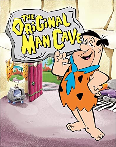 Flintstones Vintage Metal Man Cave Sign - 12.5" x 16"