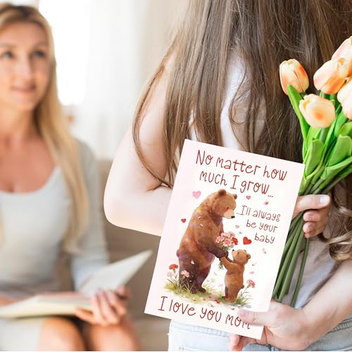 Cute Bear Mother's Day Card - I'll Always Be Your Baby