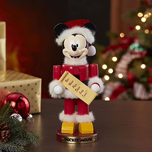 Santa Mickey Mouse Nutcracker 10-Inch Holiday Collector Decor