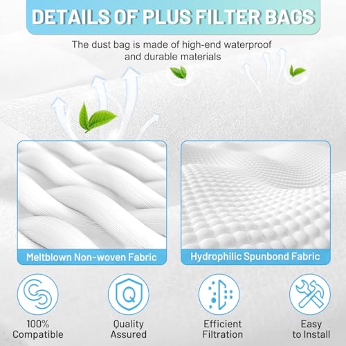 204814 Vacuum Bags for Kirby - 6 Pack, Fits Avalir & Sentria Models