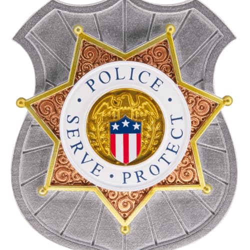 Hallmark Police Badge Christmas Ornament - Law Enforcement Gift