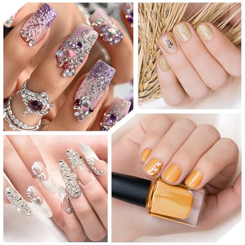 Dual-Ended Stainless Steel Nail Art Dotting Tool Set 5 Pcs