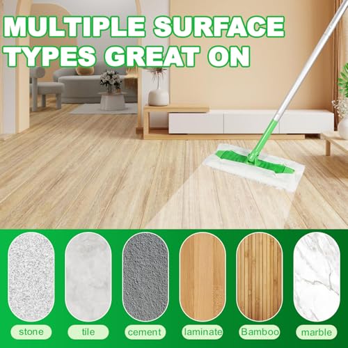 Vowanop Heavy-Duty Dry Cloths for Swiffer Mop - 30 Count