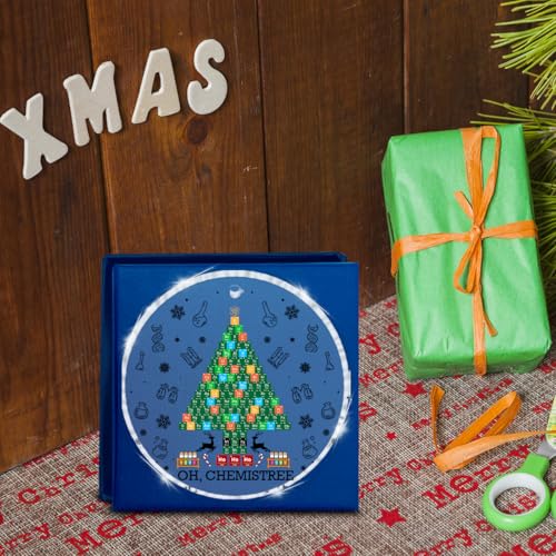 Oh Chemistree Acrylic Christmas Ornament - Funny Chemistry Teacher Gift