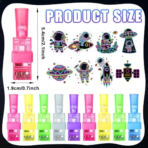 24PCS Space LED Finger Lights - Fun Party Favors for Kids