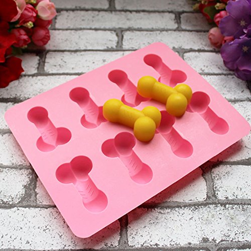 Penis-Shaped Silicone Ice Cube Tray Mold for Parties