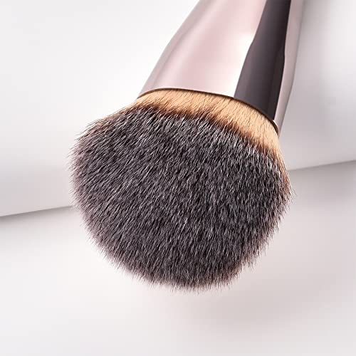 Acivin Professional Angled Foundation Brush - Synthetic Kabuki Makeup Applicator