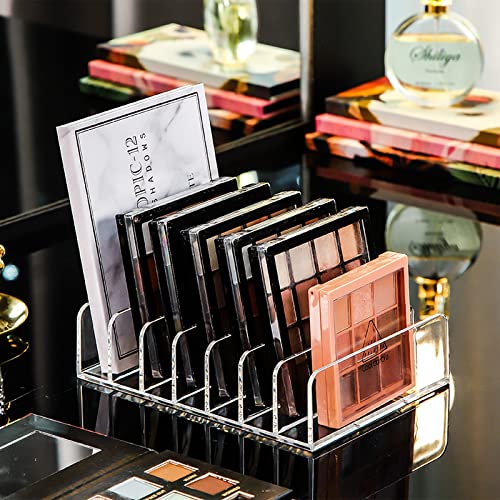 Vowcarol Acrylic Eyeshadow Palette Organizer - 2 Pack with 7 Sections