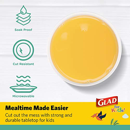 Glad Kids Disposable Paper Cups, Dinosaur Design, 9 Oz, 20 Count