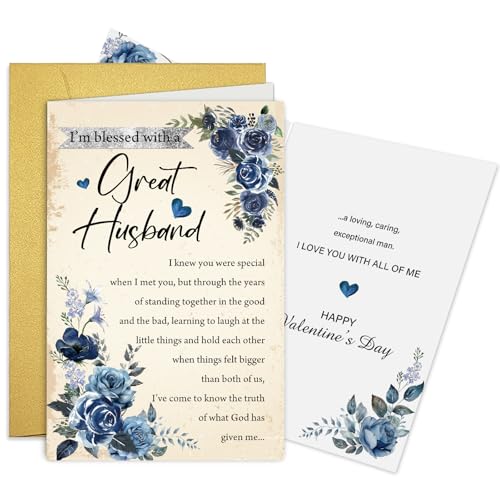 Heartfelt Valentine's Day Card for Husband | Romantic Gift