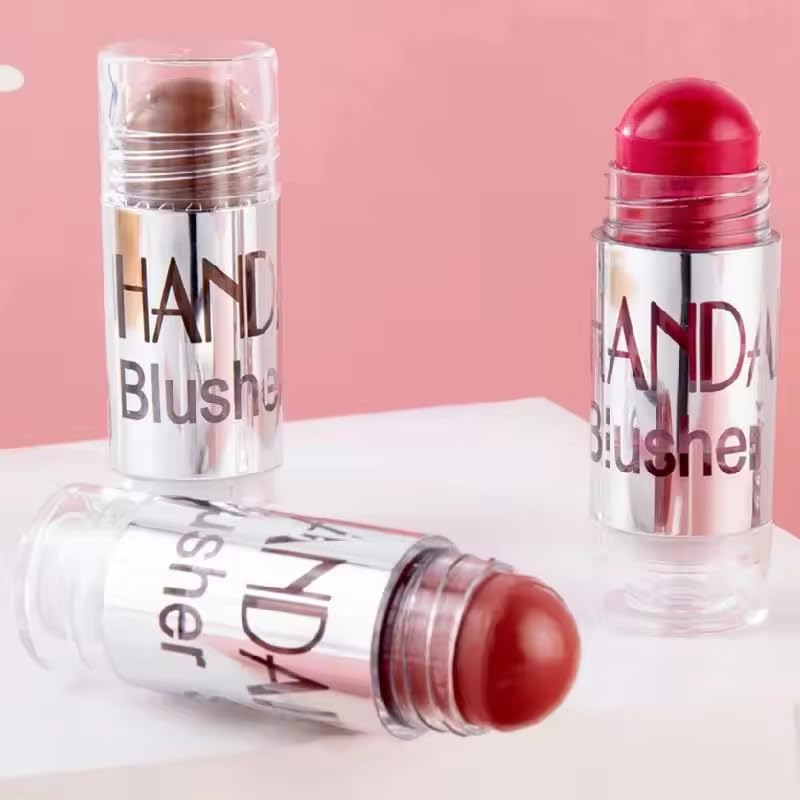 R.Y.M Multi-Use Face Blush Stick Natural Long Lasting Cheek Stain 05#