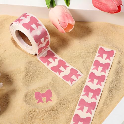 Bow Tanning Stickers 500Pcs - Sunbathing Tan Bed Stickers for Body