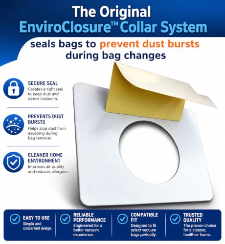EnviroCare Replacement Vacuum Dust Bags for Panasonic Type 3, U-6 (3 Pack)