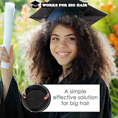 Doneace Graduation Cap Headband Insert for Secure Fit and Hairstyle