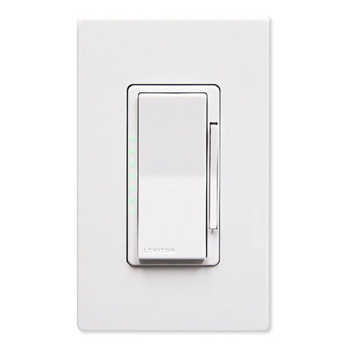 Leviton Decora Digital 1.5 Amp Quiet Fan Speed Control & Timer with Bluetooth Technology, DDF01-BLZ, White/Ivory/Light Almond