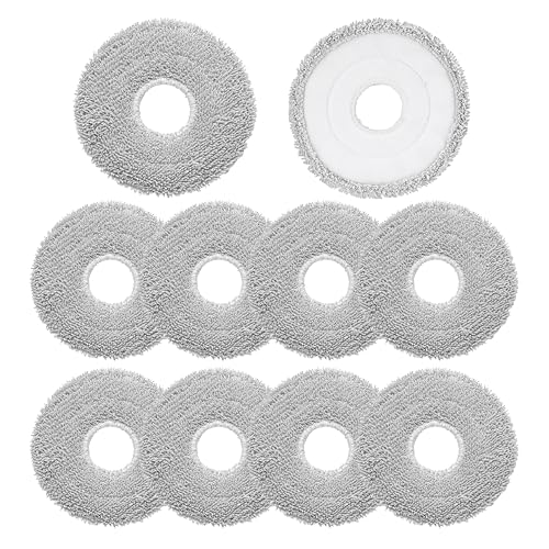 10-Pack Microfiber Mop Pads for Dreame Robot Vacuums