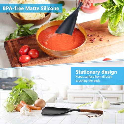 Kunovo Silicone Spatula Spoon Set - Premium Kitchen Utensil