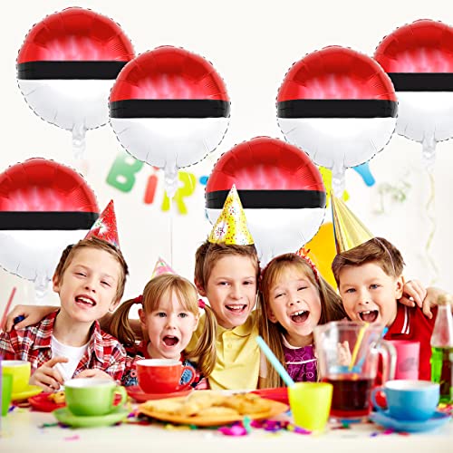 12pcs Cartoon Game Foil Balloons for Birthday Decorations