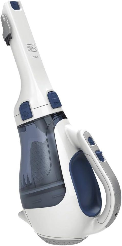 BLACK+DECKER Dustbuster Cordless Lithium Hand Vacuum - Compact & Lightweight, Ink Blue