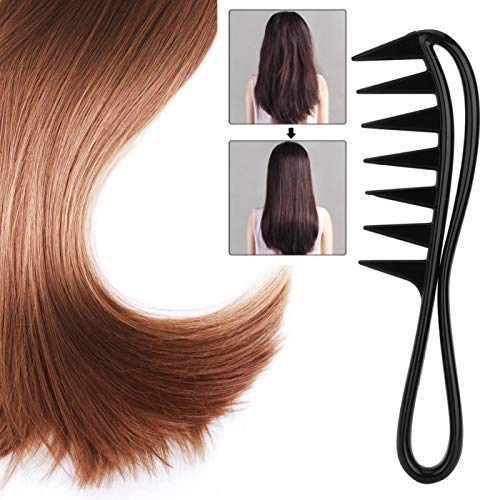 Yinhing Wide Tooth Comb 2pcs Set for Hair Detangling & Scalp Massage