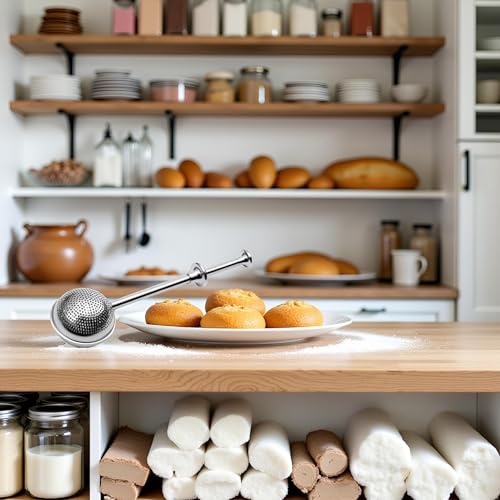 304 Stainless Steel Flour Duster for Baking and Cooking