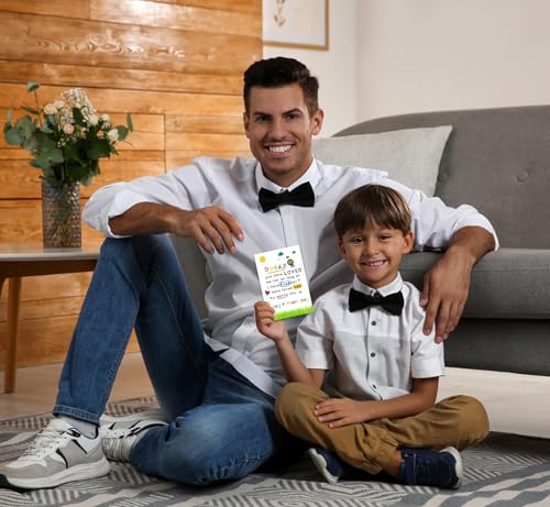 Heartfelt Father's Day Card for Daddy from Kids - 4x6