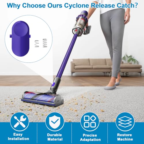 Dyson Vacuum Replacement Blue Release Catch & Spring Kit DC30-DC45