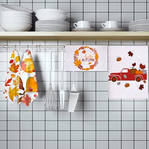 Tatuo Sublimation Blank Microfiber Kitchen Towels - White, 6 Pack