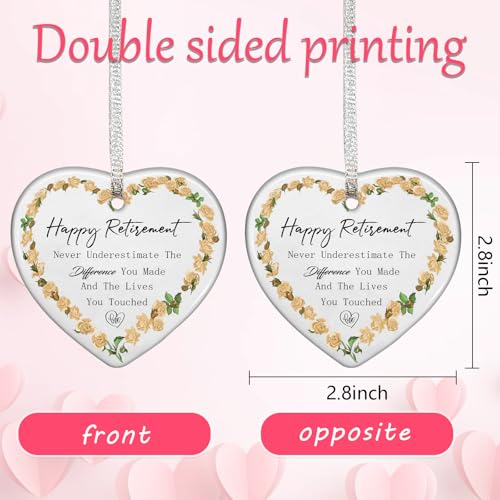 Meaningful Retirement Gift for Women | Ceramic Ornament 2026