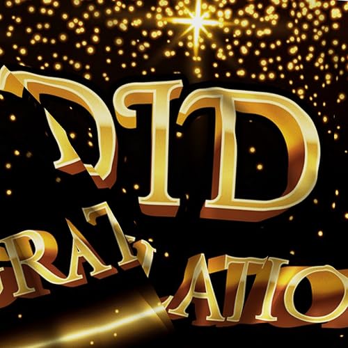 You Did It Graduation Banner - Large 6ft Congratulations Party Decoration