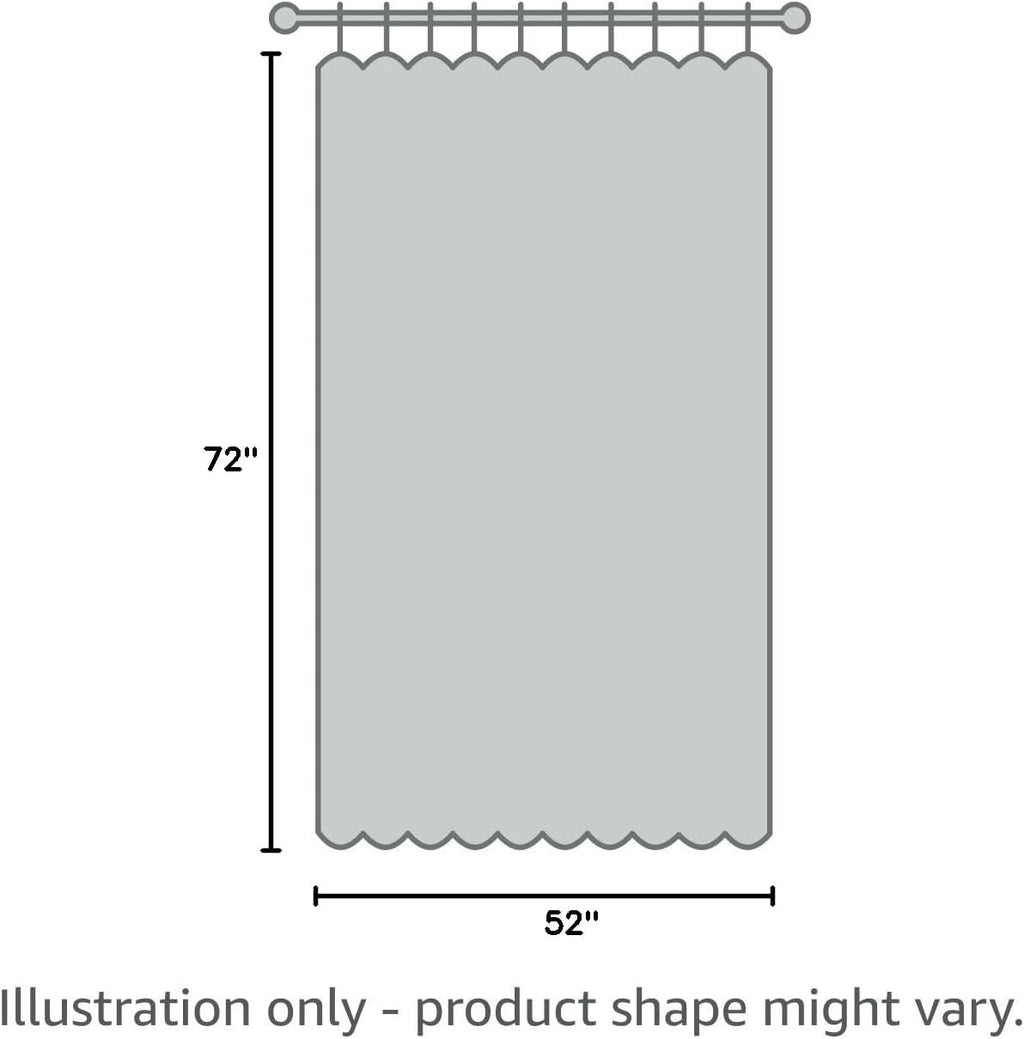 MIULEE 100% Blackout Linen Curtains - Thermal Insulated Burnt Orange Drapes | 52 x 72 Inch (2 Panels)