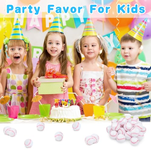 32PCS Baseball Fidget Spinner Toys - Bulk Sports Party Favors for Kids