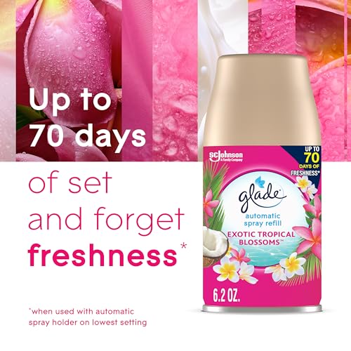 Glade Automatic Spray Refill - Exotic Tropical Blossoms, 6.2 Oz
