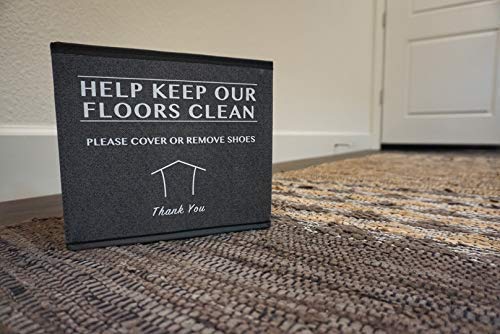 Realtor Shoe Cover Box - Foldable Bin for Open Houses & Listings