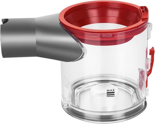 Dyson Dust Bin Replacement - Clear Canister Attachment for V7, V8, SV10 & SV11 Vacuum Cleaners