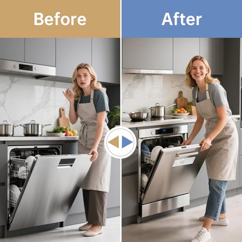 PSLER Dishwasher Magnet Clean Dirty Sign - Easy Slide Indicator