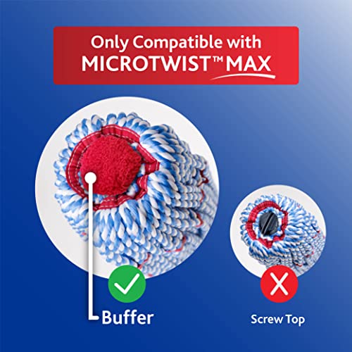 O-Cedar MicroTwist MAX Mop Head Replacement - Genuine Microfiber Refill