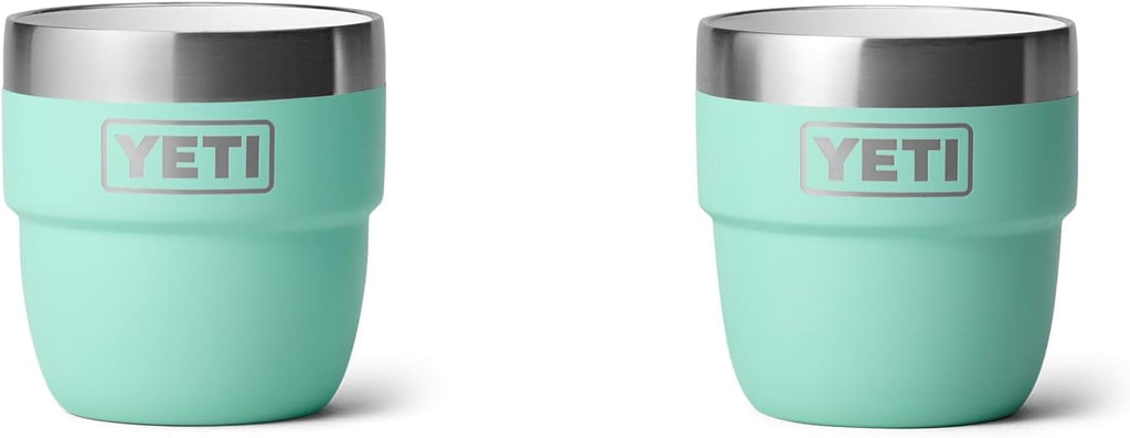 YETI Rambler 4 oz Stackable Espresso Cups - Stainless Steel, Vacuum Insulated, 2 Pack