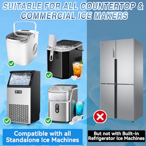Wonshine 36 Pack Ice Machine Cleaner Tablets Descaler for Countertop & Nugget Ice Makers