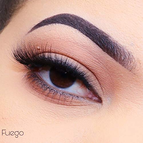 Cala 3D Faux Mink False Eyelashes - Fuego Dramatic Medium Volume