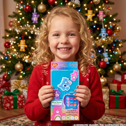 Care Bears Makeup Compact with Mirror and Brush for Kids
