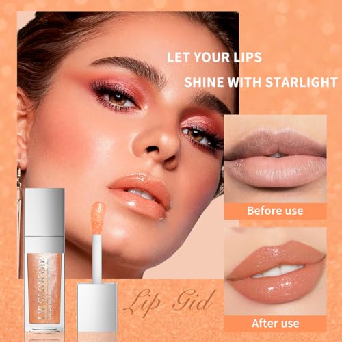 Color Changing Lip Oil pH Warm Glow Gloss - Orange Hydrating Lip Care
